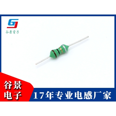 不同頻率下感值穩定的色環電感